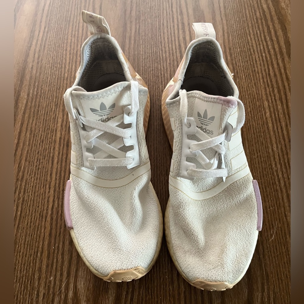 adidas White Nmd r1 size 7